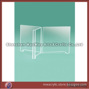 Transparent Fashional Hot Selling Acrylic/Perspex Menu Holder For Restaurant